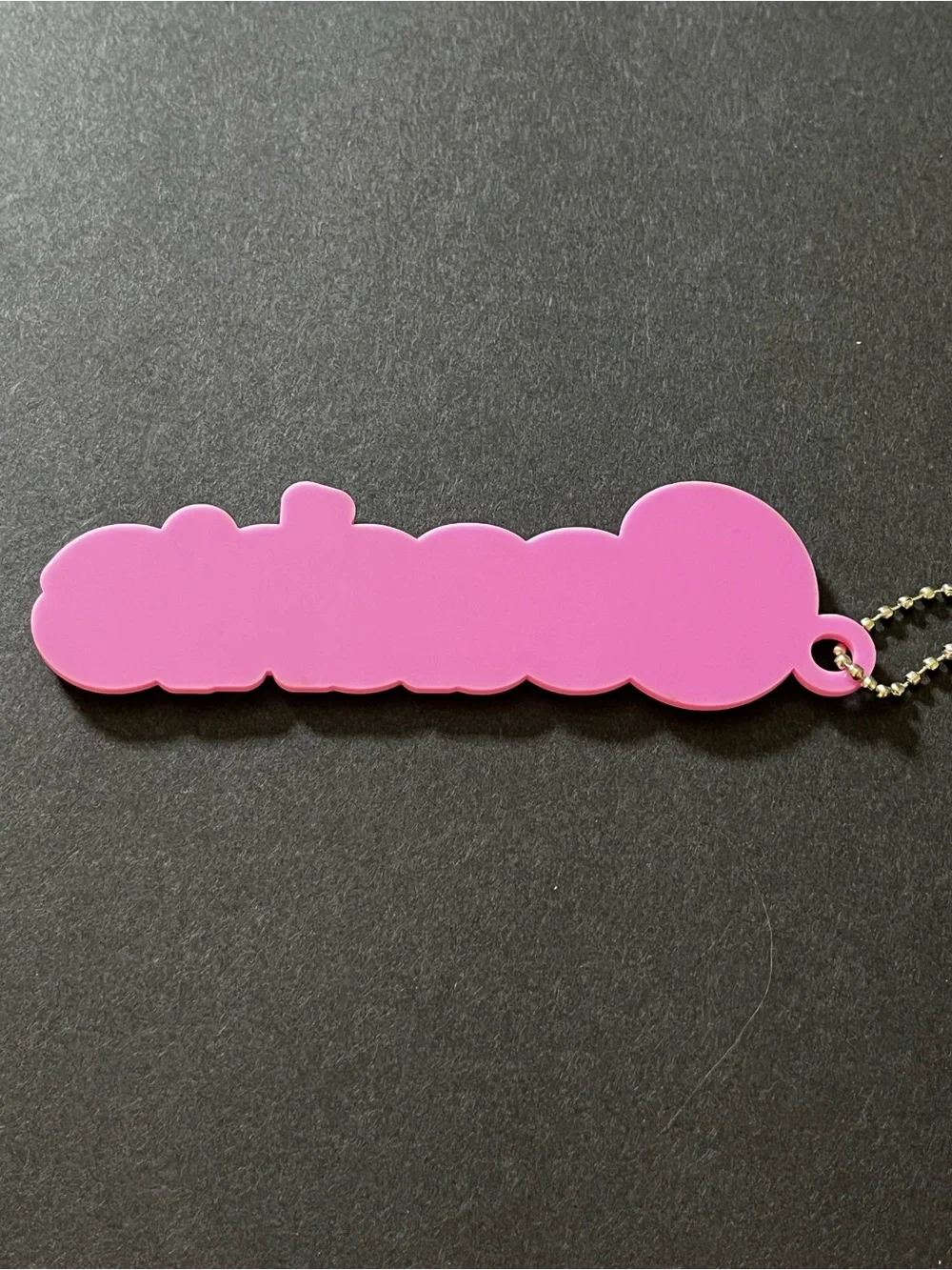 Pink Custom Acrylic Bag Charm - Choose 1
